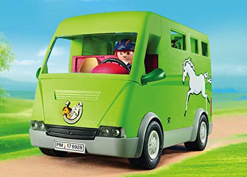 PlayMOBIL 6928 Country Horse Transporter, For Children Ages 5+, Fun Imaginative Role-Play, PlaySets Suitable for Children Ages 4+