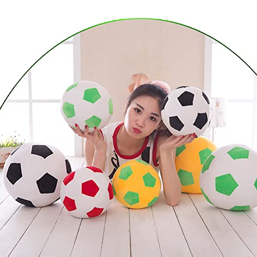 Uposao Plush Football Fluffy Stuffed Football Soft Football Kids Toy Home Sofa Decoration Creative Football Pillow Lumbar Pad Gift for Children Kids Boy Girl Baby, 22cm