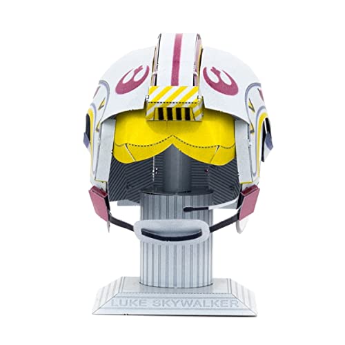 Metal Earth Star Wars Luke Skywalker Helmet 3D Metal Model Kit Bundle with Tweezers Fascinations