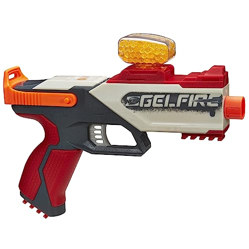 Nerf Pro Gelfire, Legion Spring Blaster, 300 Gelfire Balls, 130 Ball Hopper Loader, Glasses