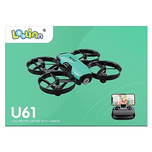 Loolinn | Drone for kids - Mini drone with camera,FPV Real-Time Transmission Photos and Videos | Adjustable camera, RC Quadcopter (Gift idea)