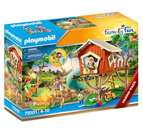 Playmobil 71001 City Life Adventure Treehouse with Slide, Fun Imaginative Role-Play, Playset Suitable for Children Ages 4+