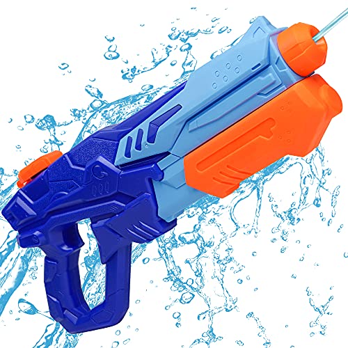 MOZOOSON Water Gun Toy for Kids, Powerful Water Pistol with 750ML Moisture Capacity | 26ft - 33ft Long Range Squirt Gun, Blaster Toy for Kids and Adults