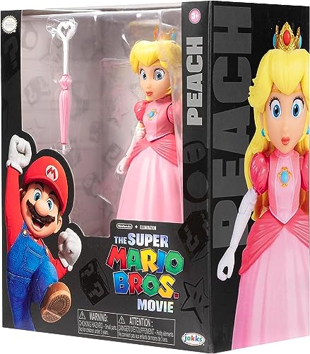 Super Mario Movie 5”/ 12.5cm Peach Action Figure with Umbrella Accessory