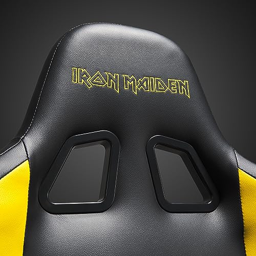 Iron Maiden - Official Ergonomic Gamer Chair Adjustable Back and Armrests - Officially licensed adult gaming chair