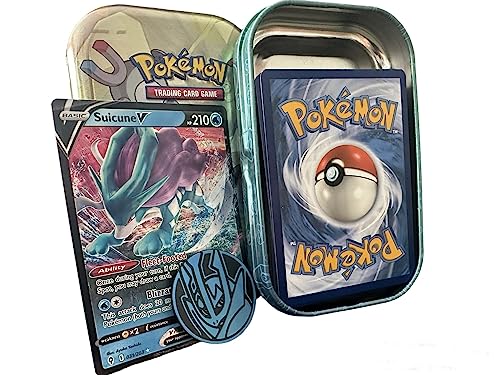 PoKéMoN Mini Tin Bundle - 50 Assorted Cards, 1 Random Ultra Rare & Game Coin