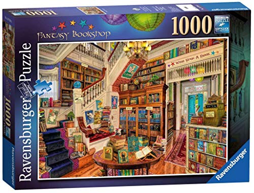 Ravensburger The Fantasy Bookshop 1000 Piece Jigsaw Puzzle for Adults and Kids Age 12 and Up