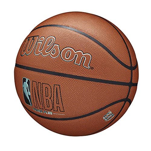 Wilson NBA Forge Plus Eco Indoor/Outdoor Basketball - Size 7-29.5", Brown