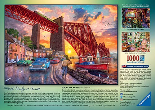 Ravensburger Forth Bridge at Sunset 1000 Piece Jigsaw Puzzle for Adults & Kids Age 12 Years Up