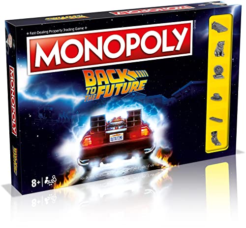 Winning Moves Back to the Future Monopoly Board Game English Edition