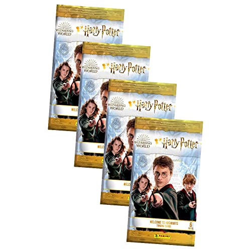 Panini Harry Potter Cards - Welcome to Hogwarts Trading Cards - Trading Cards Series 2 - Card Selection (4 Boosters)