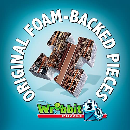 Wrebbit3D | Eiffel Tower (816pc) | 3D Puzzle | Ages 14+