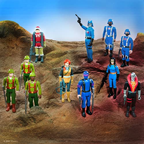 SUPER7 - G.I. JOE ReAction Wave 1 - Destro, Multicolor, Standard, (RE-GIJOW1A-DES-)