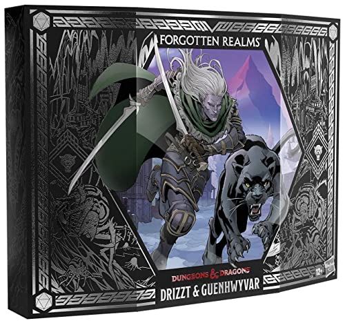 Dungeons & Dragons Forgotten Realms Drizzt & Guenhwyvar Exclusive