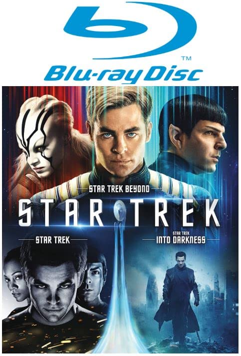 Star Trek Trilogy Collection: Star Trek 2009 / Star Trek Into Darkness / Star Trek Beyond [Blu-ray, 3-Movie Collection] Region 1/A