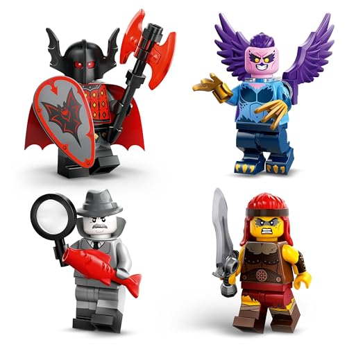 LEGO Minifigures Series 25 Blind Boxes, Collectible Role-Play Toy Building Set for Independent Play, Gifts for Boys, Girls and Kids Aged 5 Plus Years Old (1 of 12, Chosen at Random) 71045