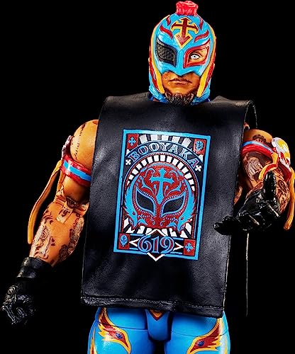 Mattel WWE Elite Action Figure Rey Mysterio Top Picks with Accessory