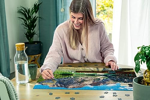 Ravensburger Prags Lake South Tirol Italy 1000 Piece Jigsaw Puzzles for Adults & Kids Age 14 Years Up - Landscape Puzzle [Amazon Exclusive]