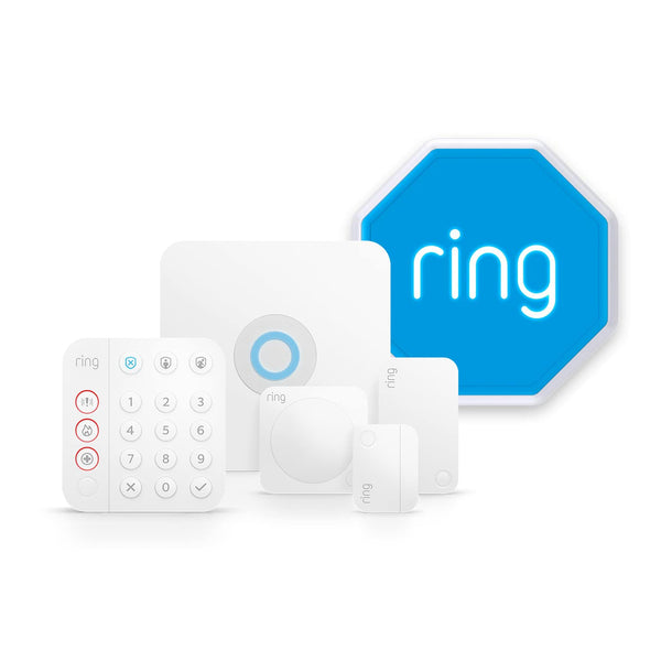 Ring Alarm Pack - S with Alarm Outdoor Siren by Amazon | Smart home alarm security system with optional Assisted Monitoring - No long-term commitments | Works with Alexa