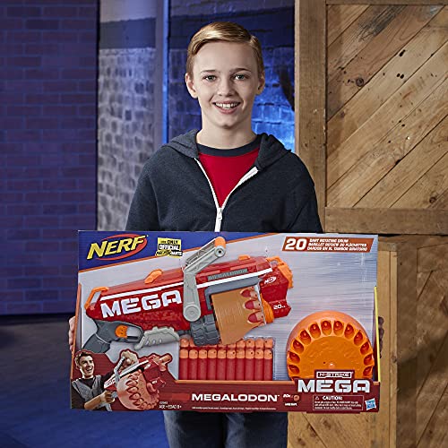 Nerf E2849 Mega Megalodon Outdoor/Sports, Brown/a