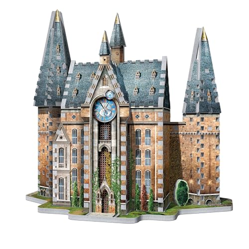 Wrebbit3D | Harry Potter: Hogwarts Clock Tower (420pc) | 3D Puzzle | Ages 14+