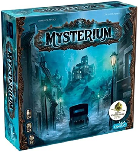 Libellud | Mysterium Board Game (Base Game) | Mystery Board Game | Cooperative Game for Adults and Kids | Ages 10+ | 2-7 Players | Average Playtime 45 Minutes