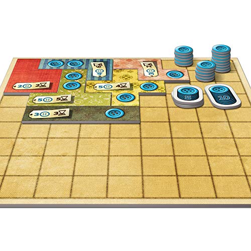 Lookout Games | Patchwork | Board Game | Ages 8+ | 2 Players | 15-30 Minute Playing Time, Multicoloured, 7.87 x 1.77 x 7.87 inches