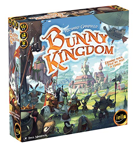 Iello | Bunny Kingdom | Board Game | Ages 14+ | 2 to 4 Players | 45 mins Minutes Playing Time