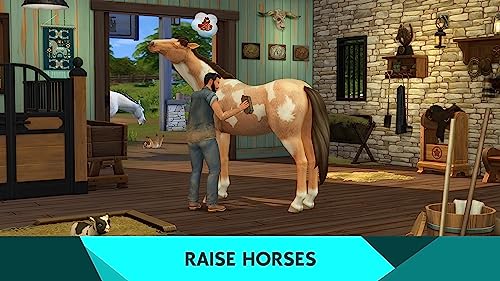The Sims 4 Horse Ranch (EP14) PC/Mac | Code In A box | VideoGame | English