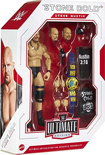 Mattel WWE Ultimate Edition Stone Cold Steve Austin Entrance Gear 316 Figure