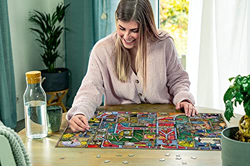 Ravensburger Colin Thompson - Awesome Alphabet E 1000 Piece Jigsaw Puzzle for Adults & for Kids Age 12 and Up