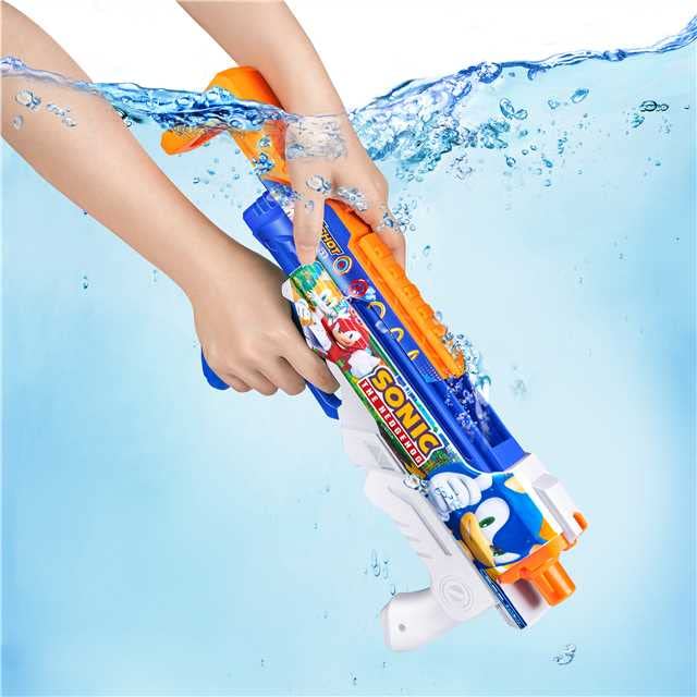 XShot Water Fast-Fill Skins Sonic The Hedgehog Hyperload Water Blaster by ZURU