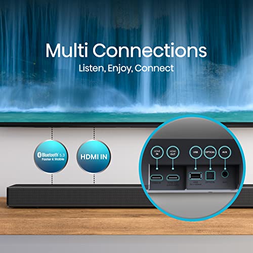 Hisense AX3120G 3.1.2 Channel 360W Dobly Atmos Soundbar with Wireless Subwoofer and Up Firing Speakers