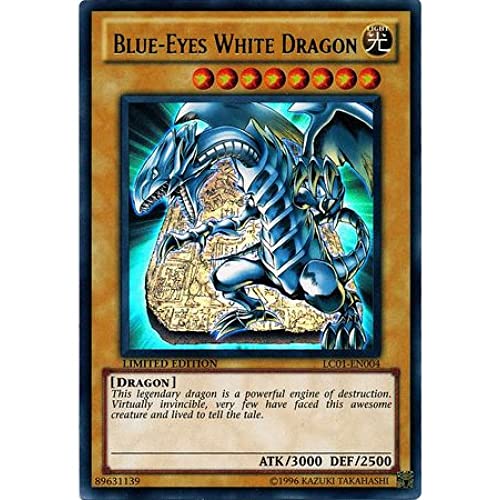 Yu-Gi-Oh Card - LC01-EN004 - BLUE-EYES WHITE DRAGON (ultra rare holo) [Toy]