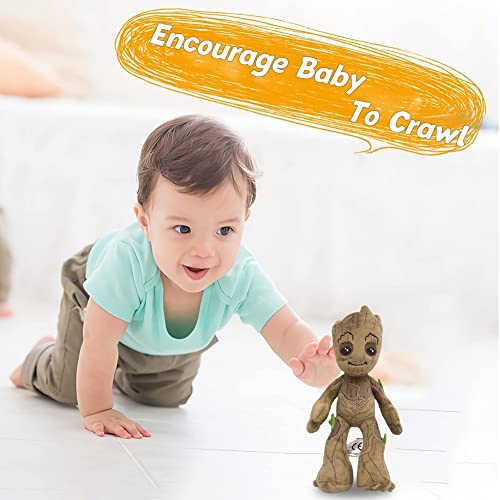 FISAPBXC Groot Soft Plush Toy Cute Groot Plush Doll Soft Stuffed Collectable Birthday Christmas Toys Gifts Home Decoration Suitable for Boys Girls Kids 22cm