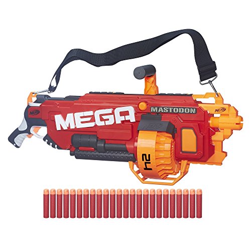 NERF B5575F07 N-Strike Mega Mastodon Toy Blaster, (Unset)