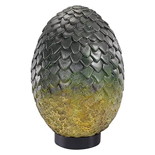 The Noble Collection Game Of Thrones Rhaegal Egg - 11in (28cm) Hand Painted Dragon Egg - Officially Licensed TV Show Props Replicas Gifts