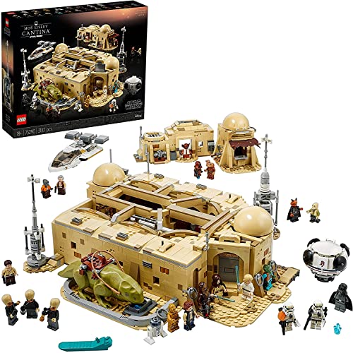 LEGO 75290 Star Wars: A New Hope Mos Eisley Cantina Building Set, Master Builder Series, Model Kits for Adults to Build, Collectible Gift Idea