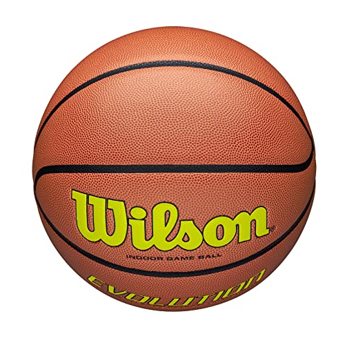 Wilson Basketball EVOLUTION 295 GAME BALL, Blended Leather, Indoor-Basketball
