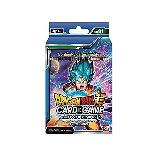 DRAGON BALL SUPER Card Games - Starter 01 / FR - Pce : Trading Card , FRENCH (Nintendo Switch/Xbox One)