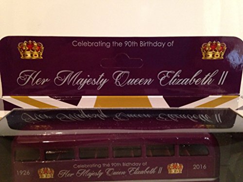 Corgi CC82326 The 90th Birthday of HM Queen Elizabeth II Commemorative Die-Cast Souvenir Classic Routemaster Model