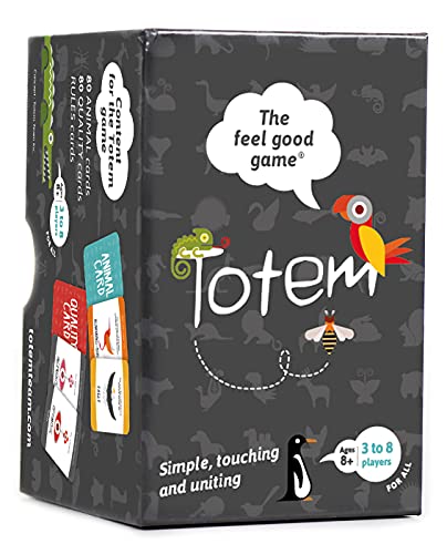 Totem the feel good game - Self-Esteem for Team Building, Motivation, School, Family Bonding, Counseling, Mindfulness and Therapy - A for employees