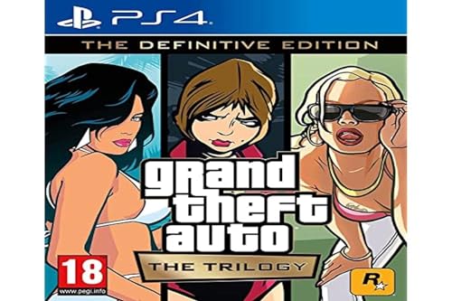 Rockstar 108383 Grand Theft Auto The Trilogy – The Definitive Edition, Black