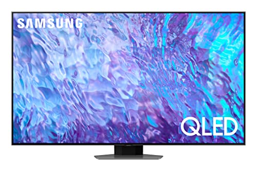 Samsung 55 Inch Q80C 4K QLED HDR Smart TV (2023) - Neural Quantum 4K Processor With Direct Full Array Mini LEDs, Dolby Atmos Audio, Quantum HDR & Quantum Dot Colour Technology, With Alexa & AI Sound