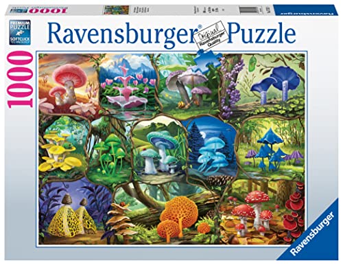 Ravensburger Beautiful Mushrooms 1000 Piece Jigsaw Puzzles for Adults and Kids Age 12 Years Up