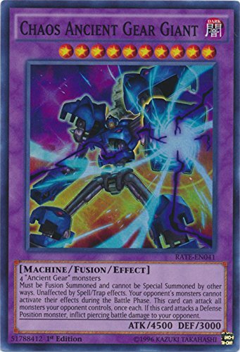 Yu-Gi-Oh! - Chaos Ancient Gear Giant RATE-EN041 Super Rare 1st Edition