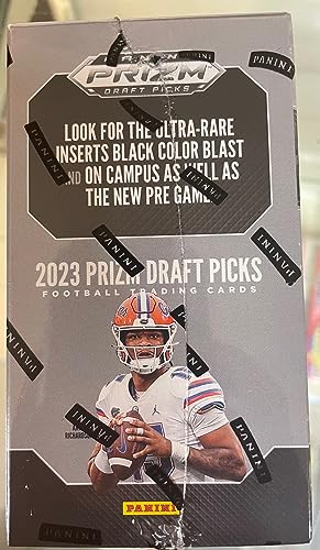 2023 Prizm Draft Picks Football Blaster Box 6 Packs Per Box and 5 Cards Per Pack Factory Sealed