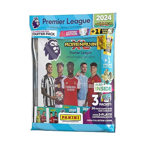 Panini Premier League 2023/24 Adrenalyn XL Starter Pack, Mixed