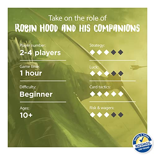 Thames & Kosmos | 680565 | The Adventures of Robin Hood | Family Board Game | Michael Menzel | Ages 10+