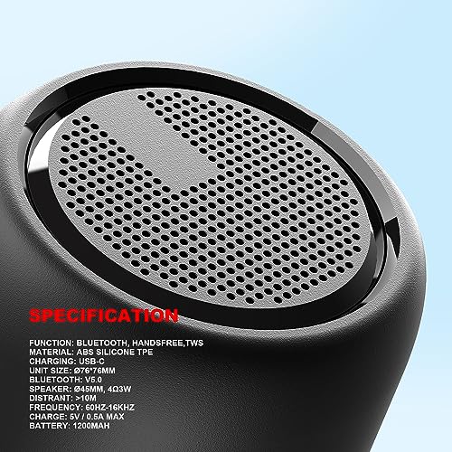 FAYAZ Portable Wireless Speaker with Bluetooth,24-Hour Playtime 10M Bluetooth Range, Wireless Speaker with Enhanced Bass, IPX4 Waterproof Bluetooth 5.0 for Outdoor, Sport,Travel,Home